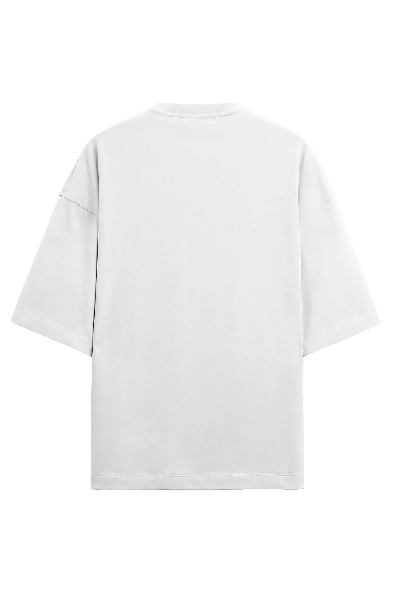 An Oversized T - Terry Cotton