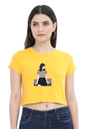 Printed Crop Tops For Her