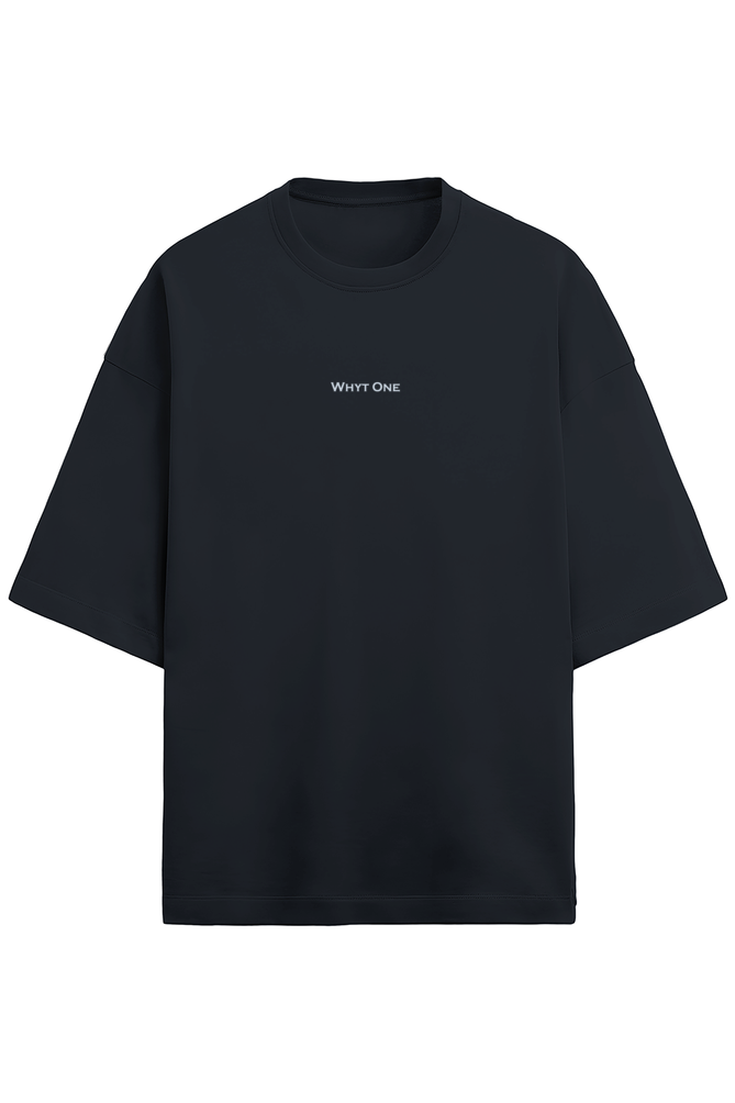 An Oversized T - Terry Cotton Navy Blue