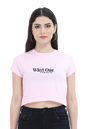 Whyt One Crop Top