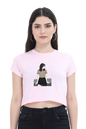 Printed Crop Tops For Her