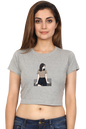 Printed Crop Tops For Her