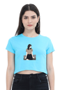 Printed Crop Tops For Her