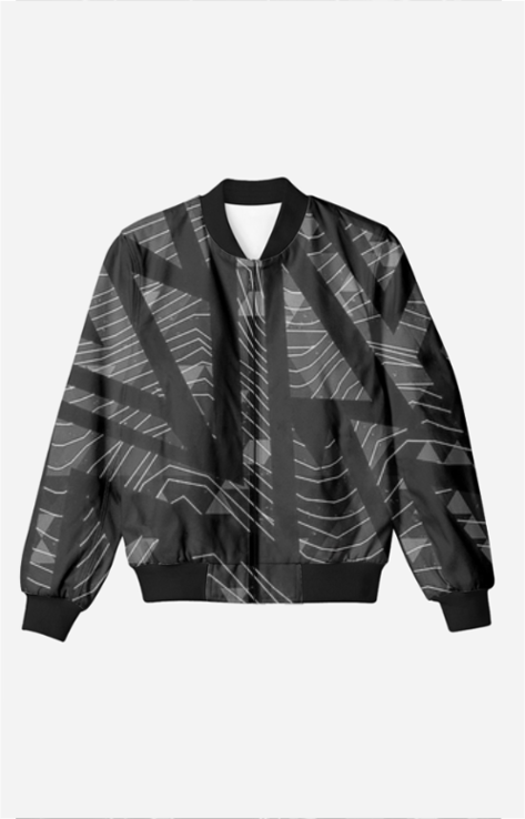 AOP bOMber Jacket